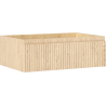 Mexen Rivel dulap de baie pentru lavoar 70 cm, 1 sertar, canelat, stejar - 91A20-07023-1-BF81
