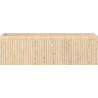 Mexen Rivel dulap baie sub chiuvetă 80 cm, 1 sertar, canelat, stejar - 91A20-08023-1-BF81