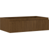 Mexen Rivel dulap baie sub lavoar 80 cm, 1 sertar, canelat, nuc - 91A20-08023-1-BF86
