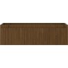Mexen Rivel dulap baie sub lavoar 80 cm, 1 sertar, canelat, nuc - 91A20-08023-1-BF86