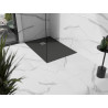 Mexen Stone+ téglalap alakú kompozit zuhanytálca 120 x 80 cm, antracit - 44718012