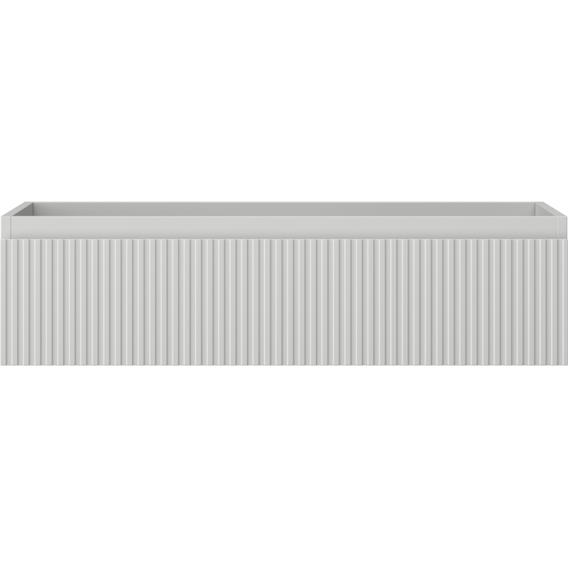 Mexen Rivel dulap baie pentru lavoar 90 cm, 1 sertar, canelat, gri mat - 91A20-09023-1-BF62