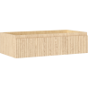 Mexen Rivel dulap baie sub lavoar 90 cm, 1 sertar, riflat, stejar - 91A20-09023-1-BF81
