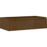 Mexen Rivel dulap baie sub chiuvetă 90 cm, 1 sertar, canelat, nuc - 91A20-09023-1-BF86