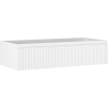 Mexen Rivel dulap baie sub lavoar 100 cm, 1 sertar, ripsat, alb mat - 91A20-10023-1-BF01