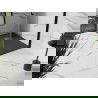 Mexen Stone+ szögletes kompozit zuhanytálca 130 x 80 cm, Antracitszürke - 44718013