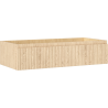 Mexen Rivel dulap baie sub lavoar 100 cm, 1 sertar, cu riflaje, stejar - 91A20-10023-1-BF81