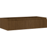 Mexen Rivel dulap baie sub chiuvetă 100 cm, 1 sertar, canelat, nuc - 91A20-10023-1-BF86