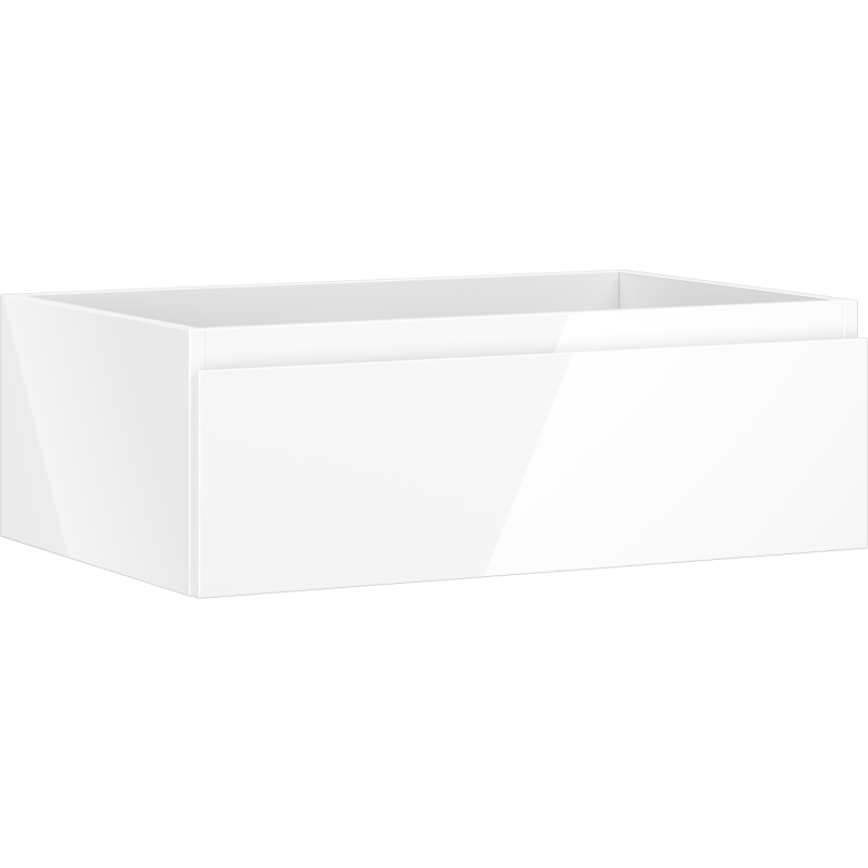 Mexen Orio dulap de baie sub lavoar 70 cm, 1 sertar, alb lucios - 91A10-07023-1-BF00