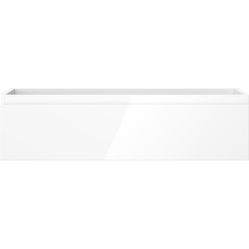 Mexen Orio fürdőszobai mosdó alatti szekrény 90 cm, 1 fiók, fényes fehér - 91A10-09023-1-BF00