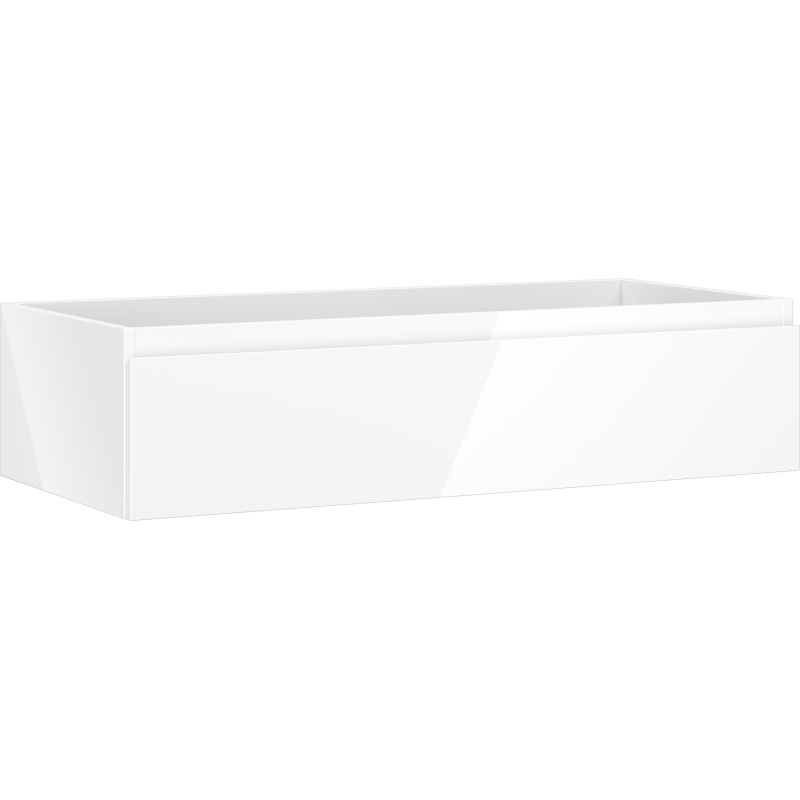 Mexen Orio dulap baie sub chiuvetă 100 cm, 1 sertar, alb lucios - 91A10-10023-1-BF00