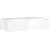Mexen Orio dulap baie pentru chiuvetă 100 cm, 1 sertar, alb lucios - 91A10-10023-1-BF00