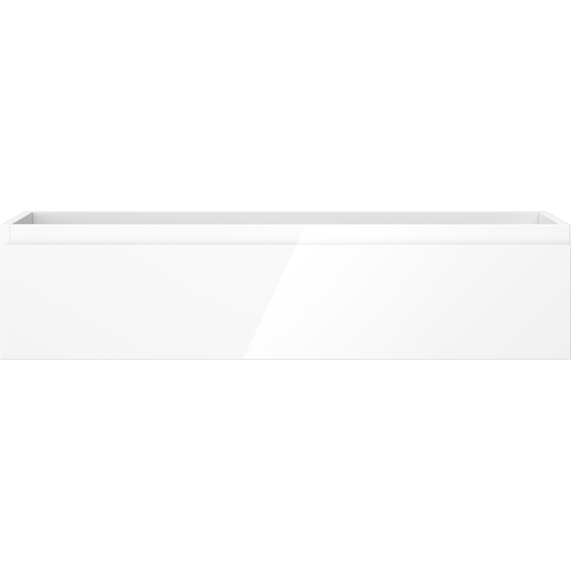 Mexen Orio fürdőszobai szekrény mosdó alá 100 cm, 1 fiók, fehér fényes - 91A10-10023-1-BF00