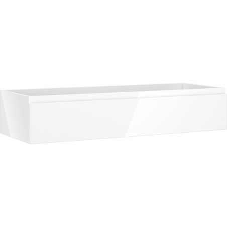 Mexen Orio dulap baie sub lavoar 120 cm, 1 sertar, alb lucios - 91A10-12023-1-BF00