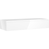 Mexen Orio fürdőszobai mosdószekrény 120 cm, 1 fiók, fehér fényes - 91A10-12023-1-BF00
