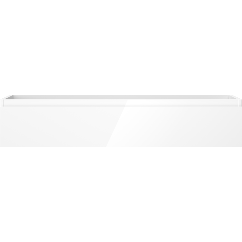 Mexen Orio dulap baie sub lavoar 120 cm, 1 sertar, alb lucios - 91A10-12023-1-BF00