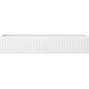 Dulap de baie Mexen Rivel sub lavoar 120 cm, 1 sertar, striat, alb mat - 91A20-12023-1-BF01