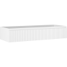 Dulap de baie Mexen Rivel sub lavoar 120 cm, 1 sertar, striat, alb mat - 91A20-12023-1-BF01