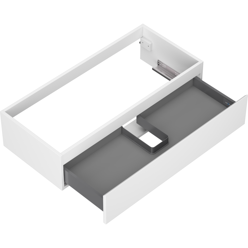 Mexen Orio dulap baie sub lavoar 100 cm, 1 sertar, alb mat - 91A10-10023-1-BF01