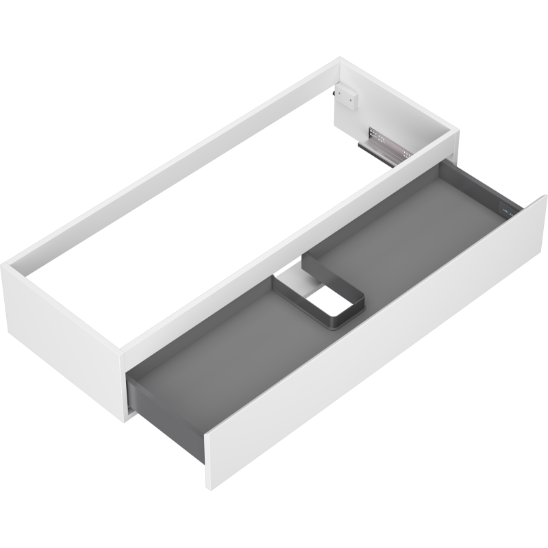 Mexen Orio dulap de baie sub lavoar 120 cm, 1 sertar, alb mat - 91A10-12023-1-BF01
