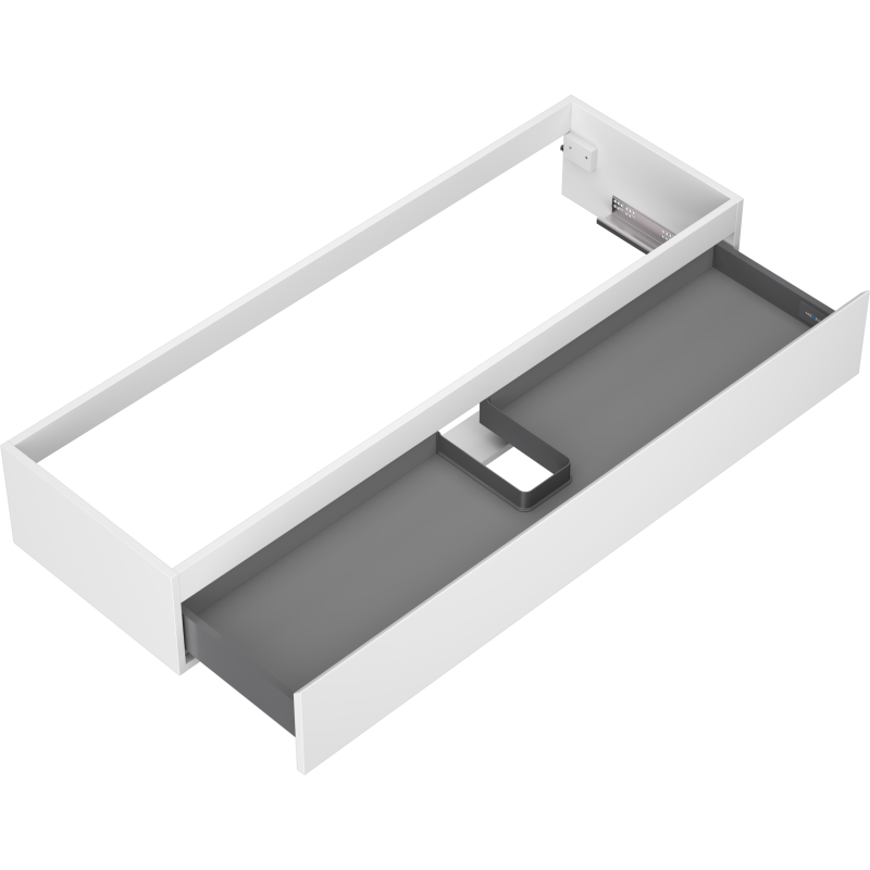 Mexen Orio dulap baie sub lavoar 140 cm, 1 sertar, alb mat - 91A10-14023-1-BF01