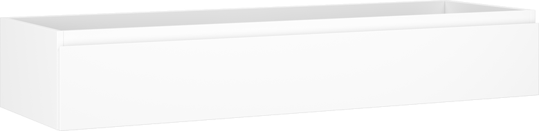 Mexen Orio fürdőszobai mosdószekrény 140 cm, 1 fiókos, fehér matt - 91A10-14023-1-BF01