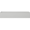 Mexen Rivel dulap baie sub lavoar 120 cm, 1 sertar, canelat, gri mat - 91A20-12023-1-BF62