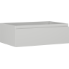 Mexen Orio dulap de baie sublavoar 70 cm, 1 sertar, gri mat - 91A10-07023-1-BF62