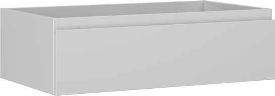 Mexen Orio fürdőszobai mosdós szekrény 80 cm, 1 fiók, szürke matt - 91A10-08023-1-BF62