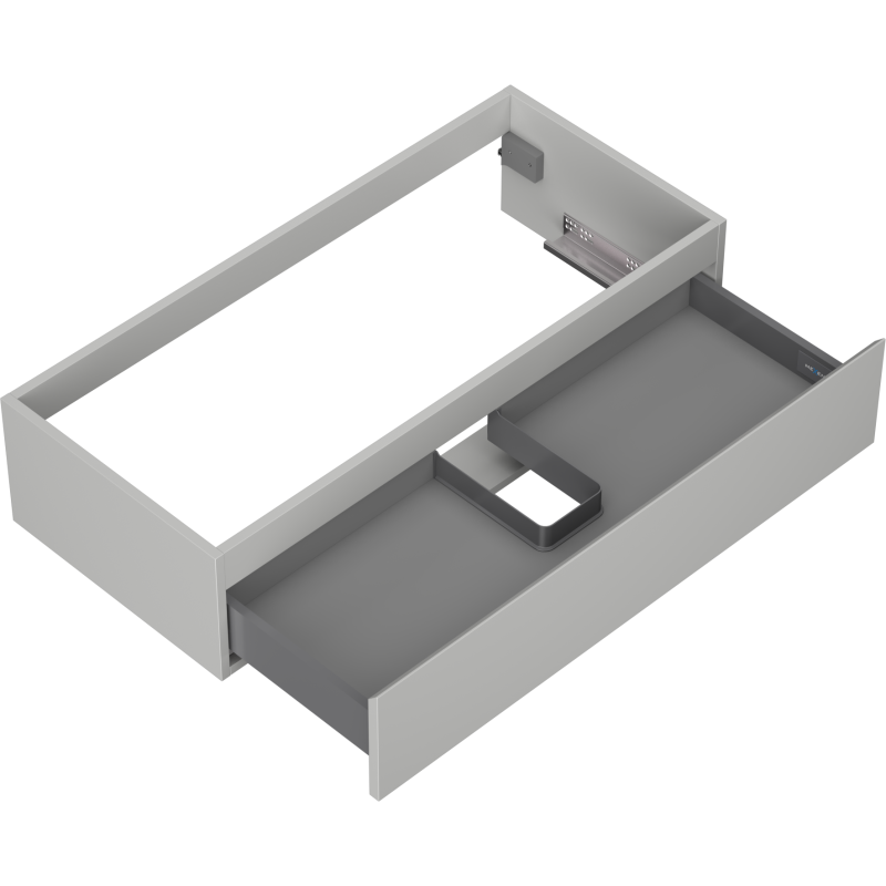 Mexen Orio dulap baie sub chiuvetă 100 cm, 1 sertar, gri mat - 91A10-10023-1-BF62