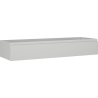 Mexen Orio fürdőszobai szekrény mosdó alá 140 cm, 1 fiók, szürke matt - 91A10-14023-1-BF62