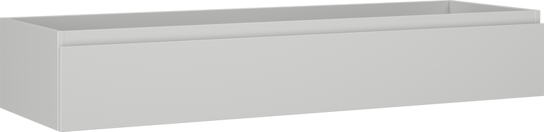 Mexen Orio dulap baie sub chiuvetă 140 cm, 1 sertar, gri mat - 91A10-14023-1-BF62