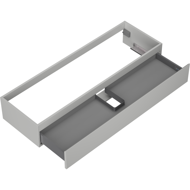 Mexen Orio dulap de baie sub lavoar 140 cm, 1 sertar, gri mat - 91A10-14023-1-BF62