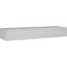 Mexen Orio fürdőszobai mosdószekrény 160 cm, 1 fiók, szürke matt - 91A10-16023-1-BF62