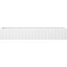 Mexen Rivel dulap baie sub chiuvetă 140 cm, 1 sertar, riflat, alb mat - 91A20-14023-1-BF01