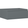 Mexen Orio dulap baie sub lavoar 60 cm, 1 sertar, grafit mat - 91A10-06023-1-BF66