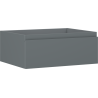 Mexen Orio dulap baie sub lavoar de 60 cm, 1 sertar, grafit mat - 91A10-06023-1-BF66