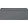 Mexen Orio dulap baie sub lavoar 60 cm, 1 sertar, grafit mat - 91A10-06023-1-BF66
