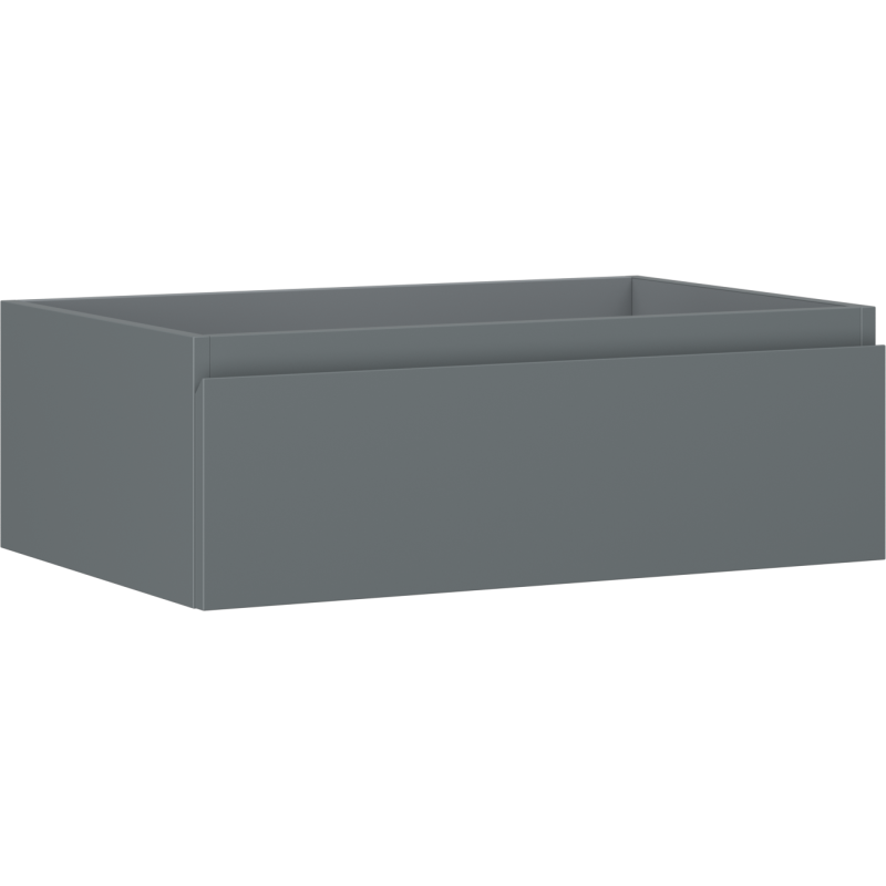 Mexen Orio dulap de baie sub chiuvetă 70 cm, 1 sertar, grafit mat - 91A10-07023-1-BF66