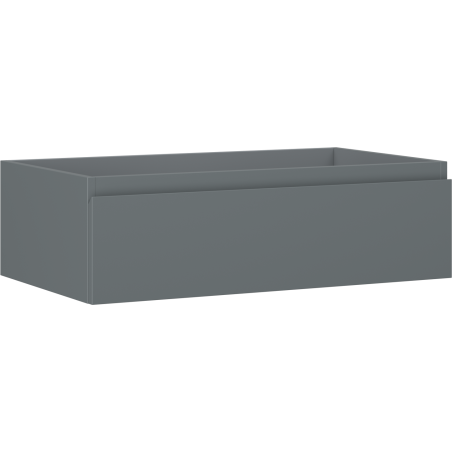 Mexen Orio fürdőszobai mosdószekrény 80 cm, 1 fiók, grafit matt - 91A10-08023-1-BF66