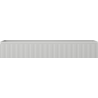 Mexen Rivel dulap baie pentru lavoar 140 cm, 1 sertar, canelat, gri mat - 91A20-14023-1-BF62