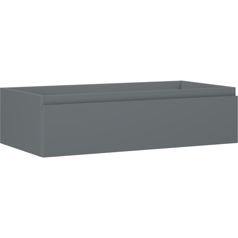 Mexen Orio dulap baie pentru lavoar 90 cm, 1 sertar, grafit mat - 91A10-09023-1-BF66