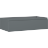 Dulap baie Mexen Orio sub lavoar 90 cm, 1 sertar, grafit mat - 91A10-09023-1-BF66