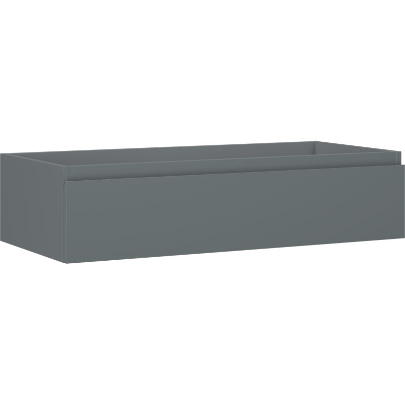 Mexen Orio dulap de baie sub lavoar 100 cm, 1 sertar, grafit mat - 91A10-10023-1-BF66