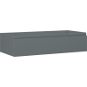 Mexen Orio dulap de baie sub lavoar 100 cm, 1 sertar, grafit mat - 91A10-10023-1-BF66