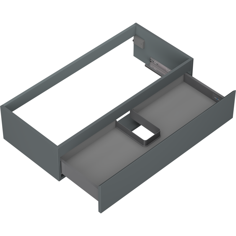 Mexen Orio dulap baie pentru chiuvetă 100 cm, 1 sertar, grafit mat - 91A10-10023-1-BF66