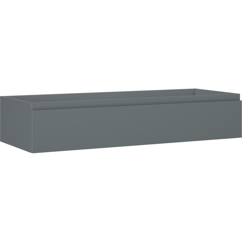 Mexen Orio dulap baie pentru lavoar 120 cm, 1 sertar, grafit mat - 91A10-12023-1-BF66