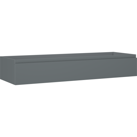 Mexen Orio fürdőszobai szekrény mosdó alá 140 cm, 1 fiók, grafit matt - 91A10-14023-1-BF66