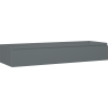 Mexen Orio fürdőszobai mosdószekrény 140 cm, 1 fiók, grafit matt - 91A10-14023-1-BF66