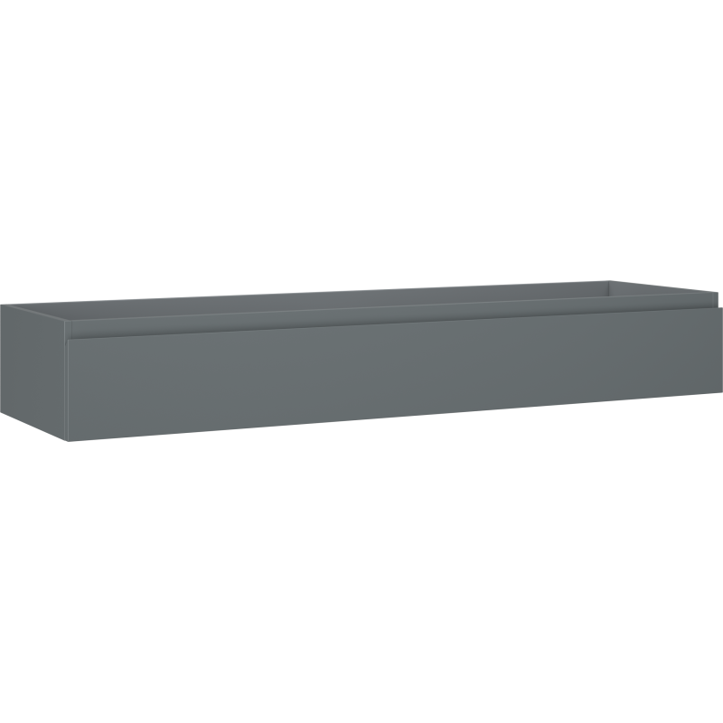 Mexen Orio dulap baie pentru lavoar 160 cm, 1 sertar, grafit mat - 91A10-16023-1-BF66